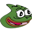 Distorted Pepe frog (Pepega)